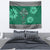 Irish Celtic Cross and Harp with Ireland Shamrock Personalized Tapestry - Wonder Print Shop