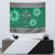 Irish Celtic Cross and Harp with Ireland Shamrock Personalized Tapestry - Wonder Print Shop