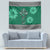 Irish Celtic Cross and Harp with Ireland Shamrock Personalized Tapestry - Wonder Print Shop