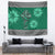 Irish Celtic Cross and Harp with Ireland Shamrock Personalized Tapestry - Wonder Print Shop