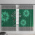 Irish Celtic Cross and Harp with Ireland Shamrock Personalized Window Curtain - Wonder Print Shop