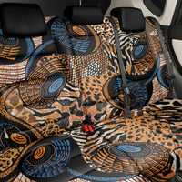 African Ankara Motifs Mixed Animal Skins Back Car Seat Cover LT9 - Wonder Print Shop