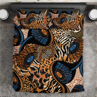 African Ankara Motifs Mixed Animal Skins Bedding Set LT9 - Wonder Print Shop