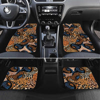 African Ankara Motifs Mixed Animal Skins Car Mats LT9 - Wonder Print Shop