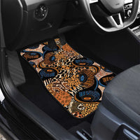 African Ankara Motifs Mixed Animal Skins Car Mats LT9 - Wonder Print Shop