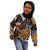 African Ankara Motifs Mixed Animal Skins Kid Hoodie - Wonder Print Shop