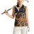African Ankara Motifs Mixed Animal Skins Women Sleeveless Polo Shirt - Wonder Print Shop