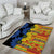 African Ethnic Kitenge Ankara Style Area Rug LT9 - Wonder Print Shop