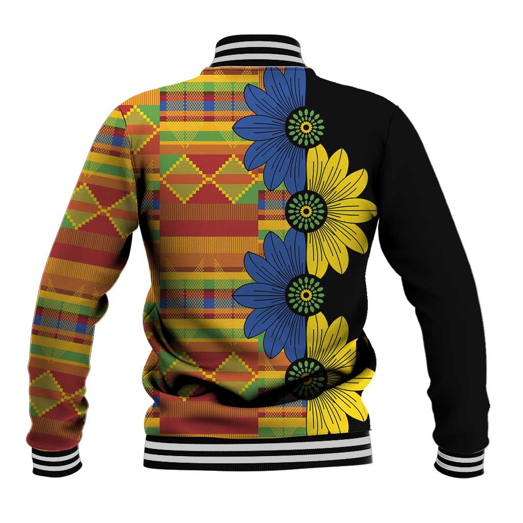African Ethnic Kitenge Ankara Style Baseball Jacket LT9 - Wonder Print Shop