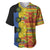 African Ethnic Kitenge Ankara Style Baseball Jersey LT9 - Wonder Print Shop