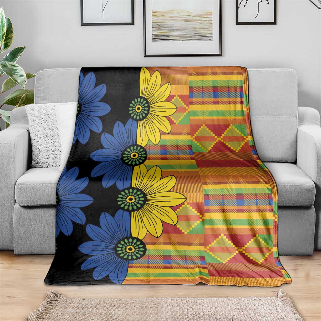 African Ethnic Kitenge Ankara Style Blanket
