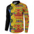 African Ethnic Kitenge Ankara Style Button Sweatshirt LT9 - Wonder Print Shop