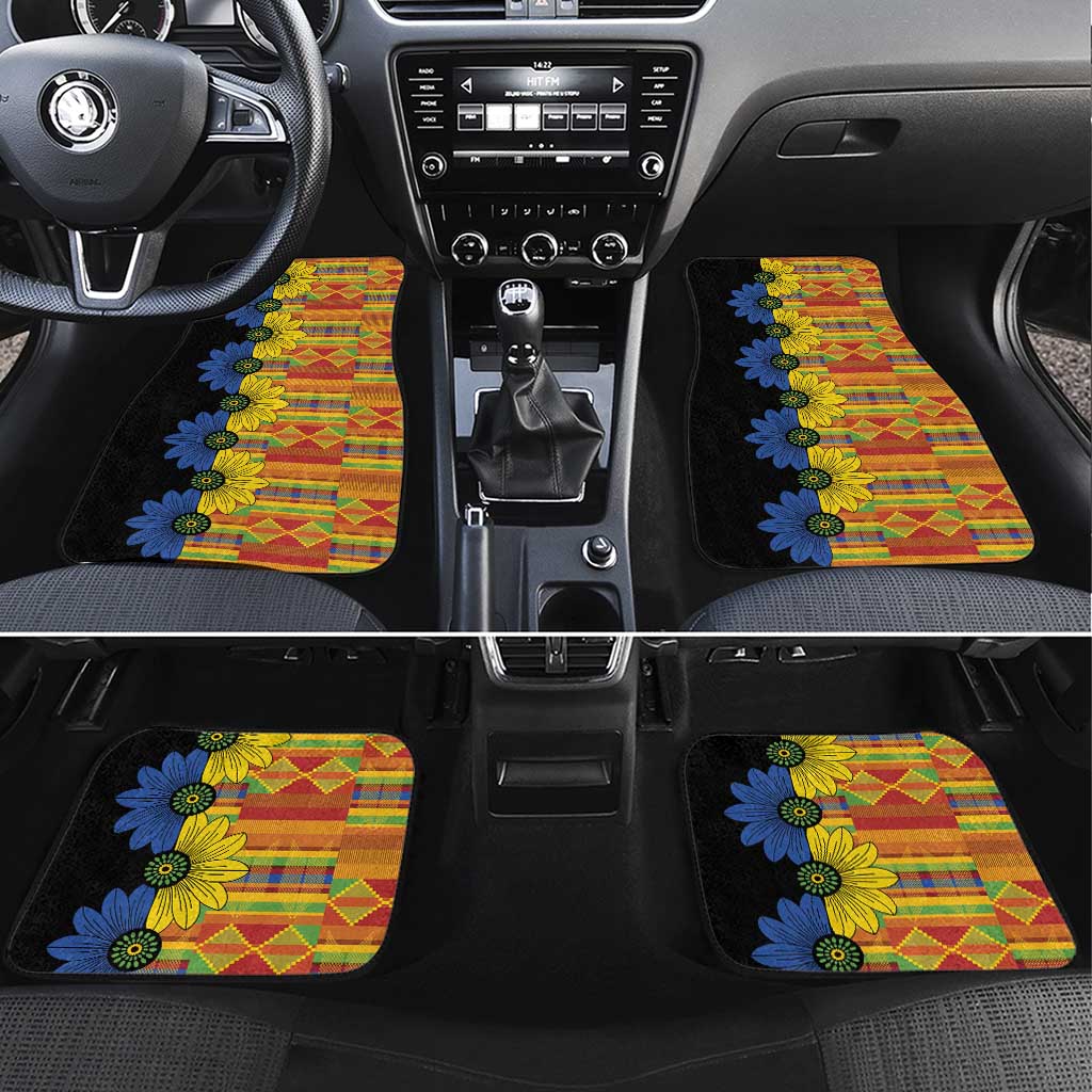 African Ethnic Kitenge Ankara Style Car Mats LT9 - Wonder Print Shop