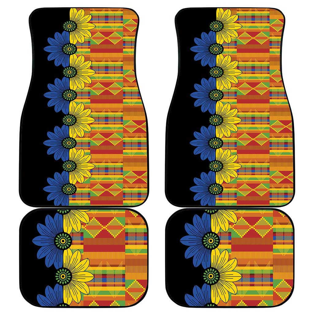 African Ethnic Kitenge Ankara Style Car Mats LT9 - Wonder Print Shop