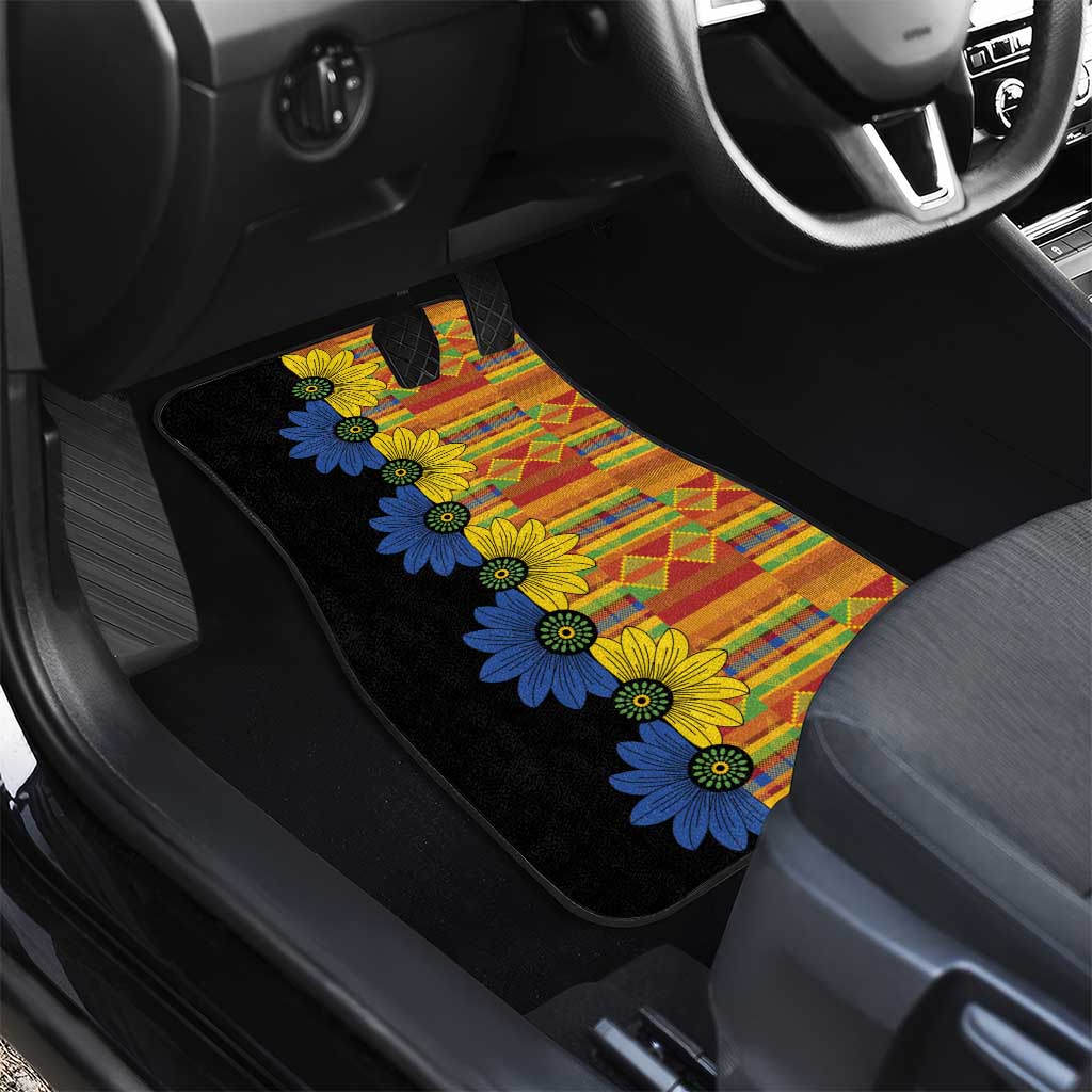 African Ethnic Kitenge Ankara Style Car Mats LT9 - Wonder Print Shop