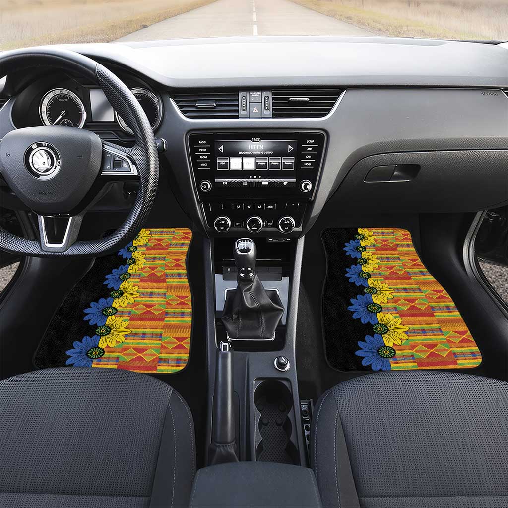 African Ethnic Kitenge Ankara Style Car Mats LT9 - Wonder Print Shop