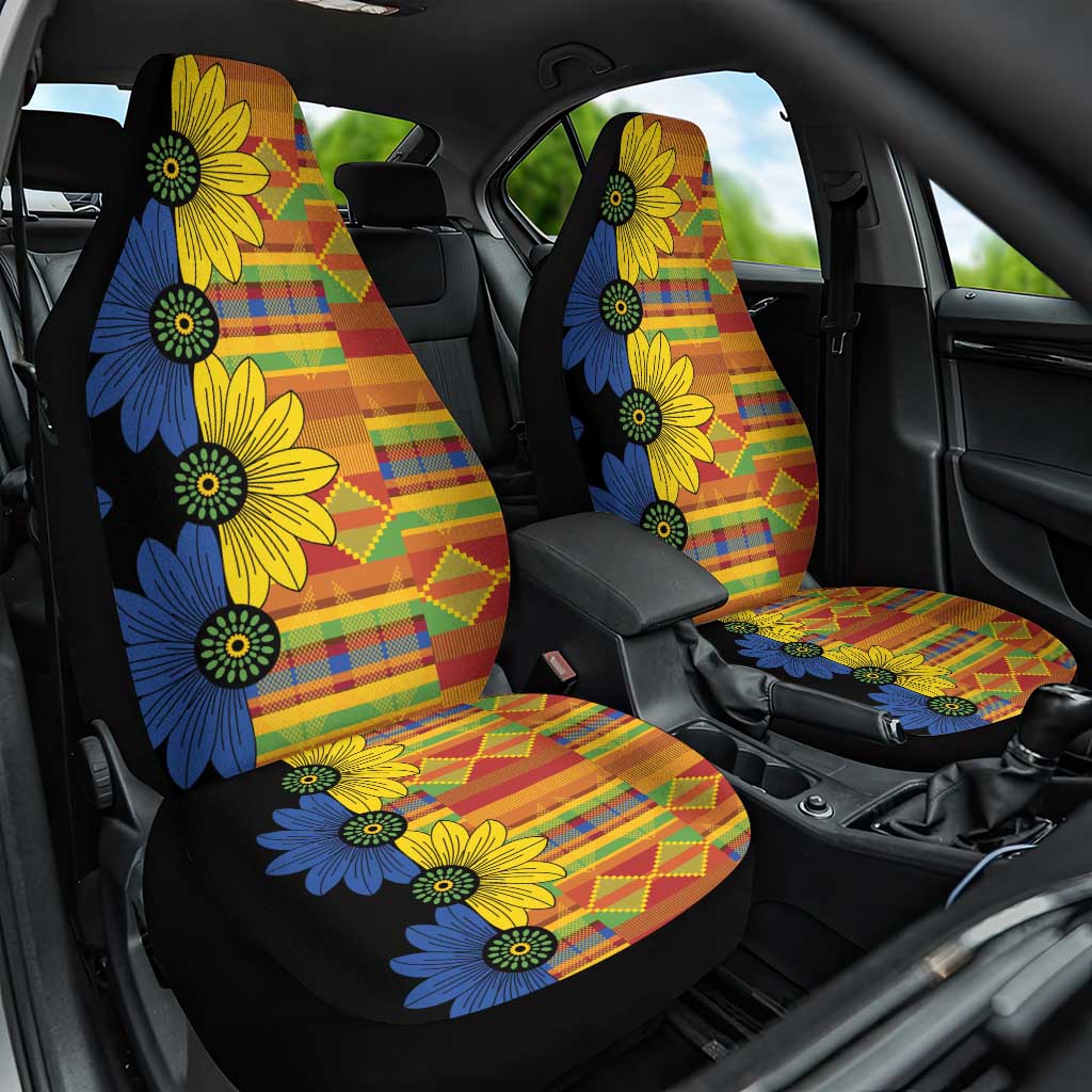 African Ethnic Kitenge Ankara Style Car Seat Cover LT9 - Wonder Print Shop