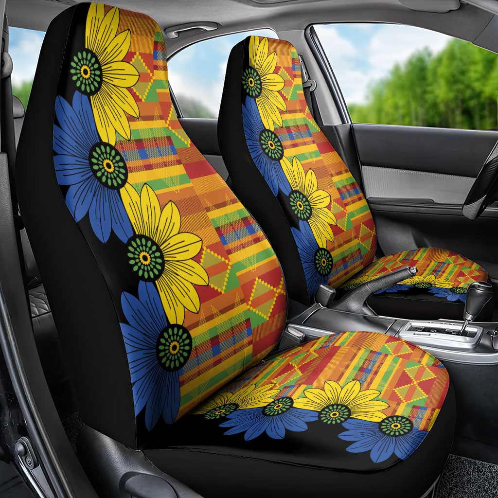 African Ethnic Kitenge Ankara Style Car Seat Cover LT9 - Wonder Print Shop