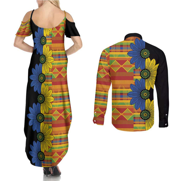African Ethnic Kitenge Ankara Style Kid Wearable Blanket Hoodie LT9