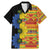 African Ethnic Kitenge Ankara Style Family Matching Mermaid Dress and Hawaiian Shirt LT9 - Wonder Print Shop