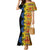African Ethnic Kitenge Ankara Style Family Matching Mermaid Dress and Hawaiian Shirt LT9 - Wonder Print Shop
