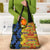 African Ethnic Kitenge Ankara Style Grocery Bag