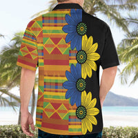 African Ethnic Kitenge Ankara Style Hawaiian Shirt - Wonder Print Shop