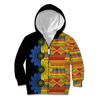 African Ethnic Kitenge Ankara Style Kid Hoodie - Wonder Print Shop