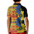 African Ethnic Kitenge Ankara Style Kid Polo Shirt - Wonder Print Shop
