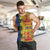 African Ethnic Kitenge Ankara Style Men Tank Top - Wonder Print Shop