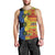 African Ethnic Kitenge Ankara Style Men Tank Top - Wonder Print Shop