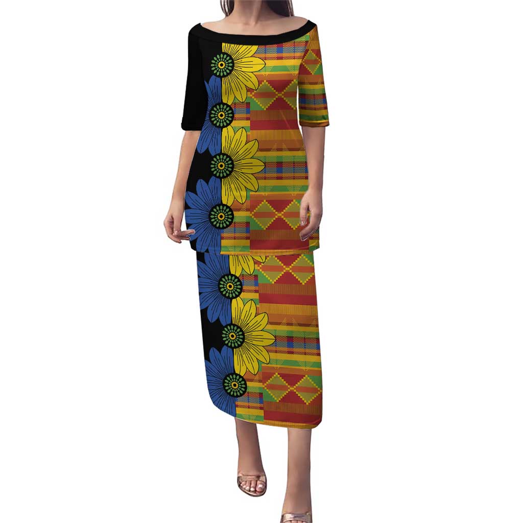 African Ethnic Kitenge Ankara Style Puletasi - Wonder Print Shop