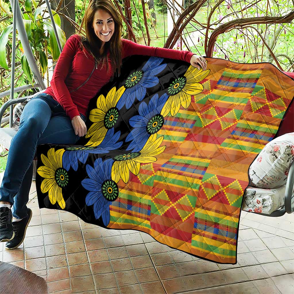 African Ethnic Kitenge Ankara Style Quilt - Wonder Print Shop