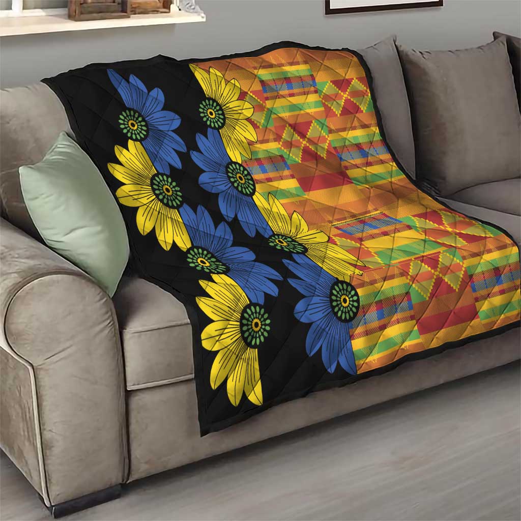 African Ethnic Kitenge Ankara Style Quilt - Wonder Print Shop