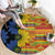 African Ethnic Kitenge Ankara Style Round Carpet - Wonder Print Shop