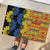 African Ethnic Kitenge Ankara Style Rubber Doormat - Wonder Print Shop