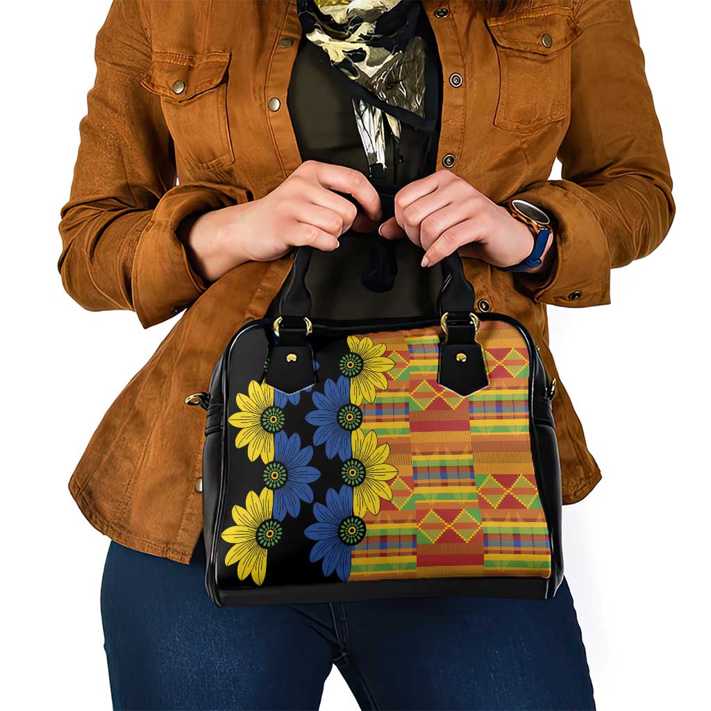 African Ethnic Kitenge Ankara Style Shoulder Handbag - Wonder Print Shop