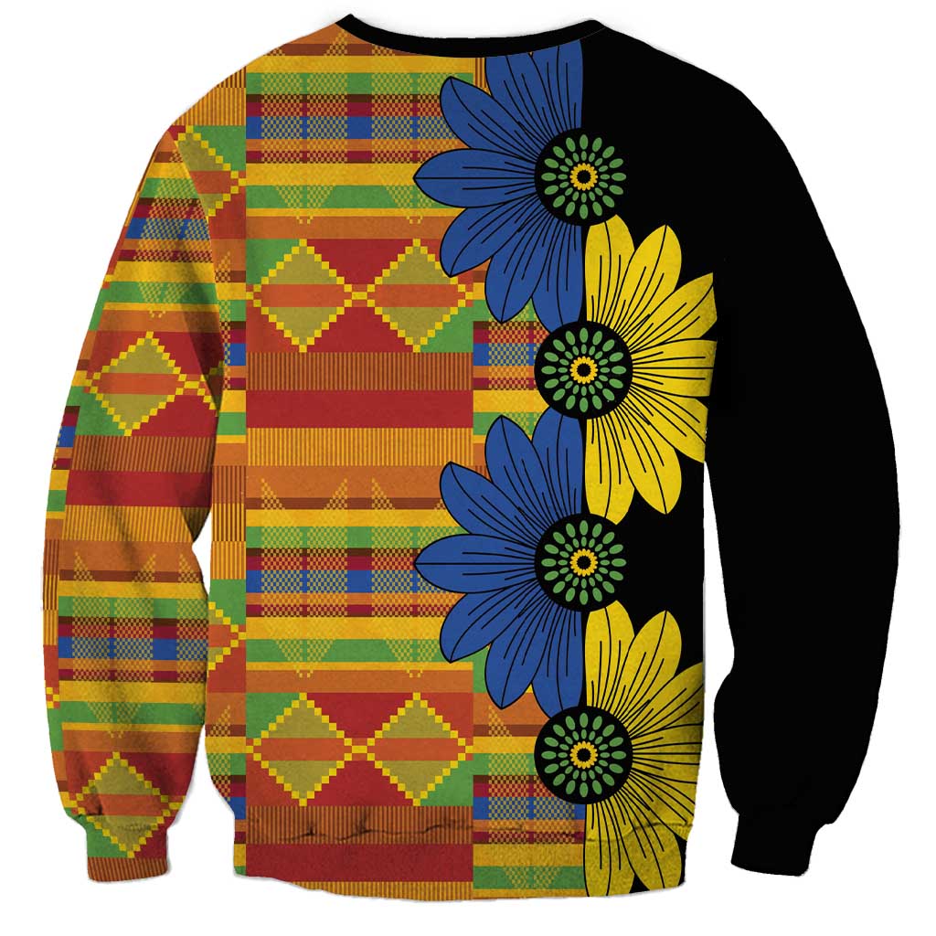 African Ethnic Kitenge Ankara Style Sweatshirt - Wonder Print Shop