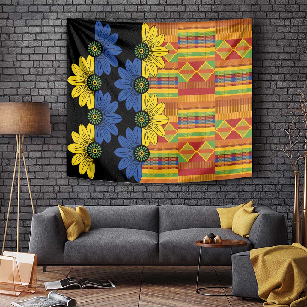 African Ethnic Kitenge Ankara Style Tapestry - Wonder Print Shop