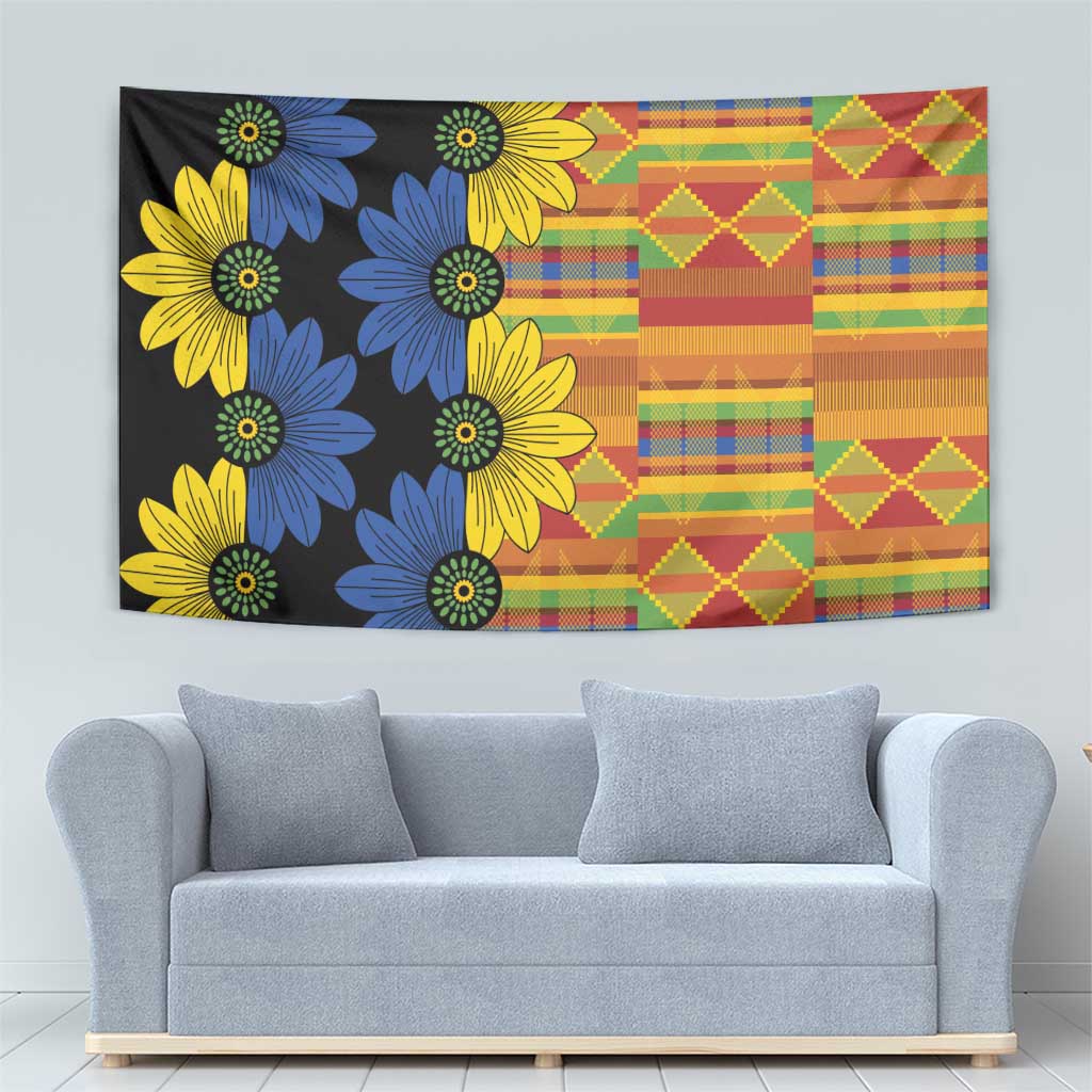 African Ethnic Kitenge Ankara Style Tapestry - Wonder Print Shop
