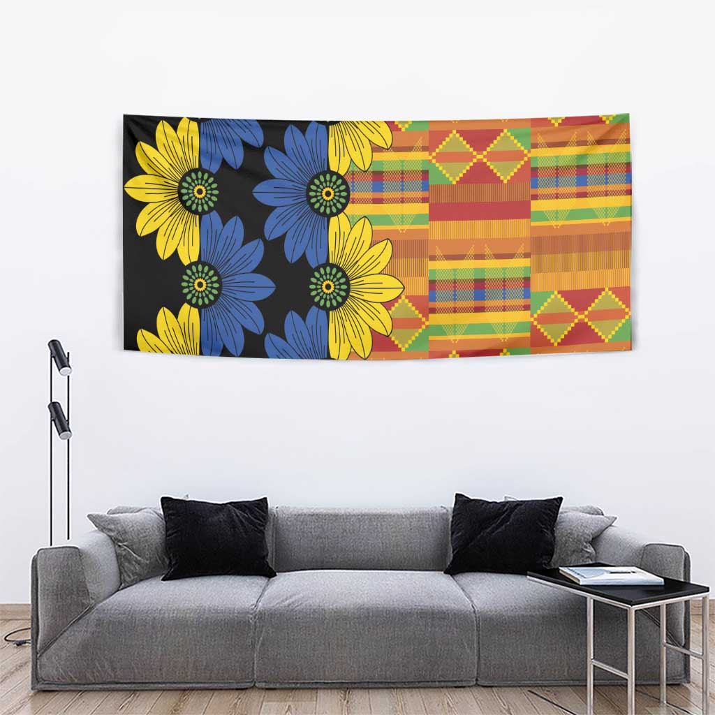 African Ethnic Kitenge Ankara Style Tapestry - Wonder Print Shop