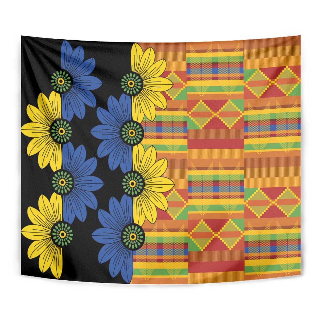 African Ethnic Kitenge Ankara Style Tapestry - Wonder Print Shop