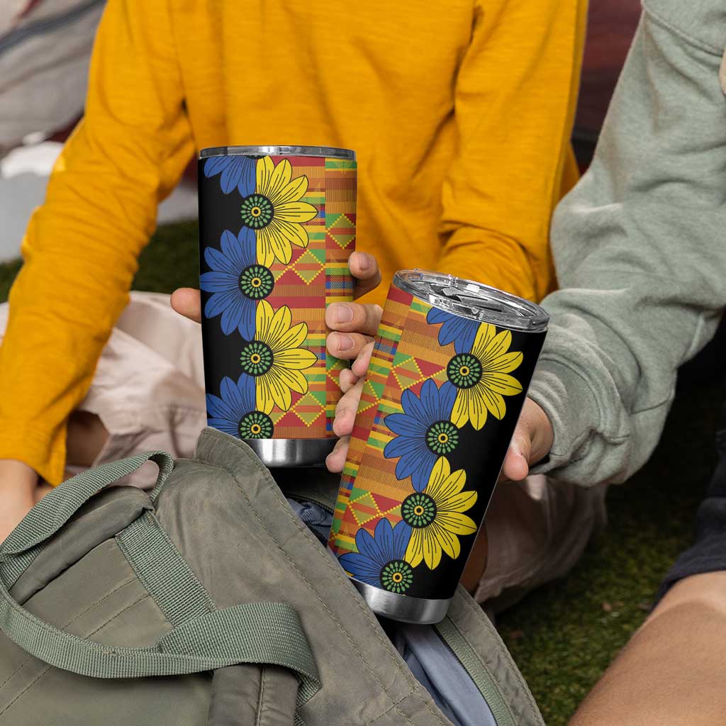 African Ethnic Kitenge Ankara Style Tumbler Cup - Wonder Print Shop