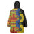 African Ethnic Kitenge Ankara Style Wearable Blanket Hoodie - Wonder Print Shop