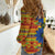African Ethnic Kitenge Ankara Style Women Casual Shirt - Wonder Print Shop