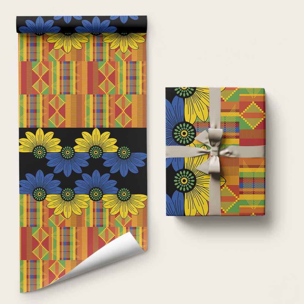 African Ethnic Kitenge Ankara Style Wrapping Paper - Wonder Print Shop