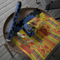 African Ethnic Kitenge Ankara Style Wrapping Paper - Wonder Print Shop