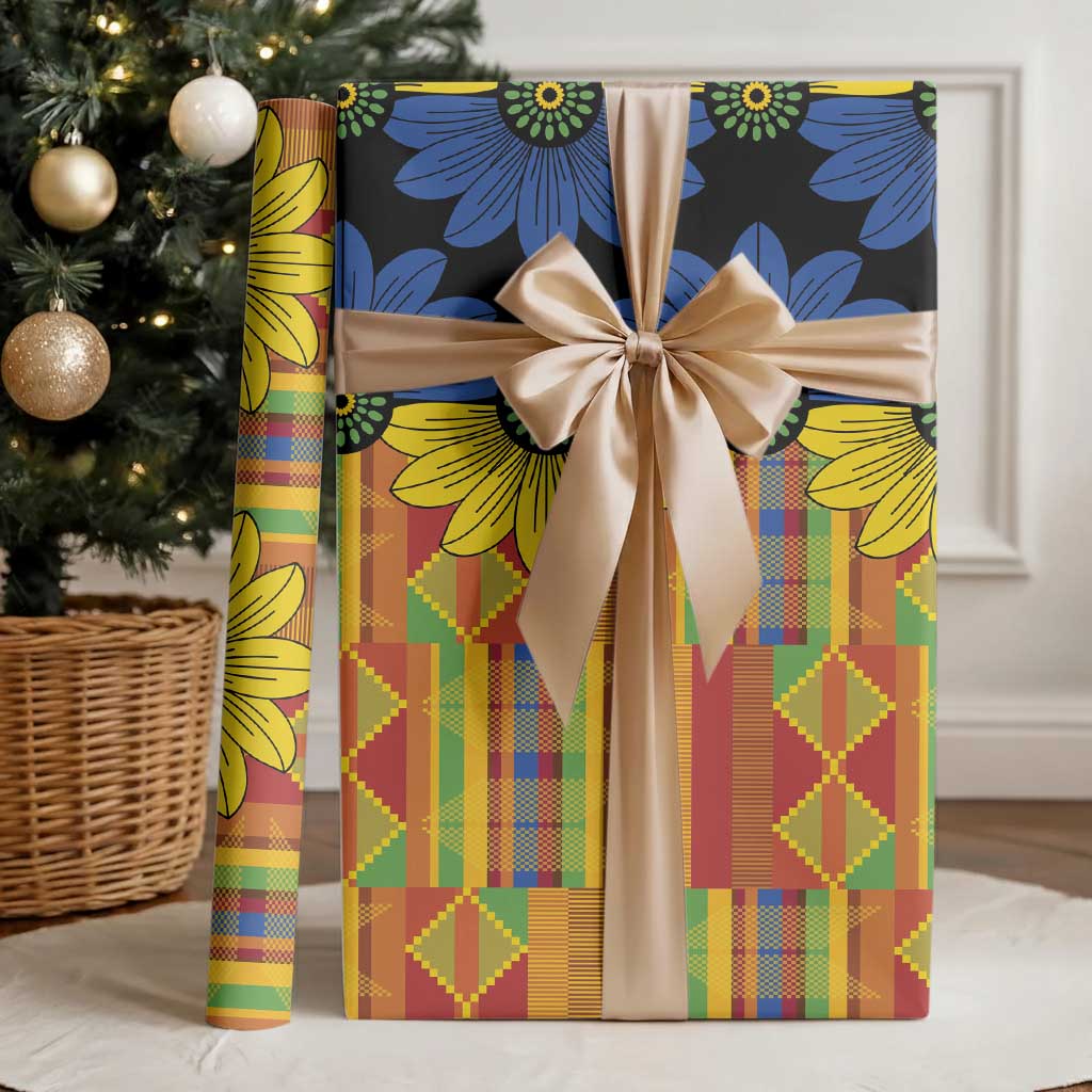 African Ethnic Kitenge Ankara Style Wrapping Paper - Wonder Print Shop