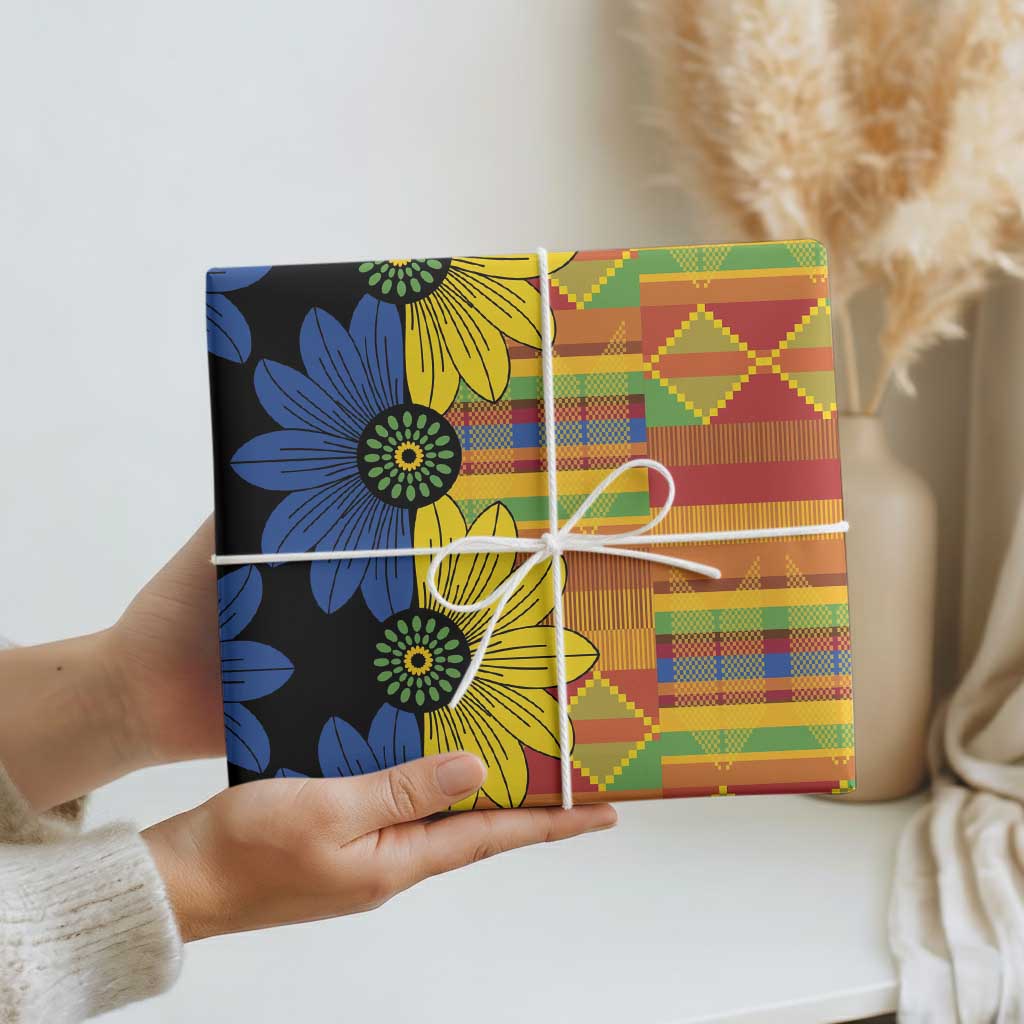 African Ethnic Kitenge Ankara Style Wrapping Paper - Wonder Print Shop