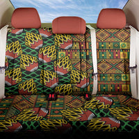 African Tribal Geometric Mixed Kanga Pattern Back Car Seat Cover LT9 - Wonder Print Shop